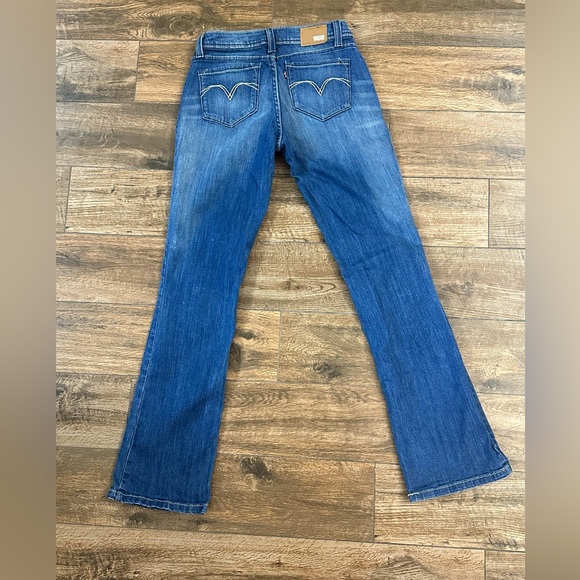 Levi’s Bold Curve Low Rise Bootcut Skinny Flare Jeans 9M/28 - Picture 11 of 11